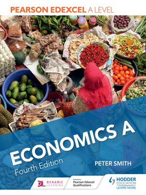 cover image of Pearson Edexcel a level Economics a